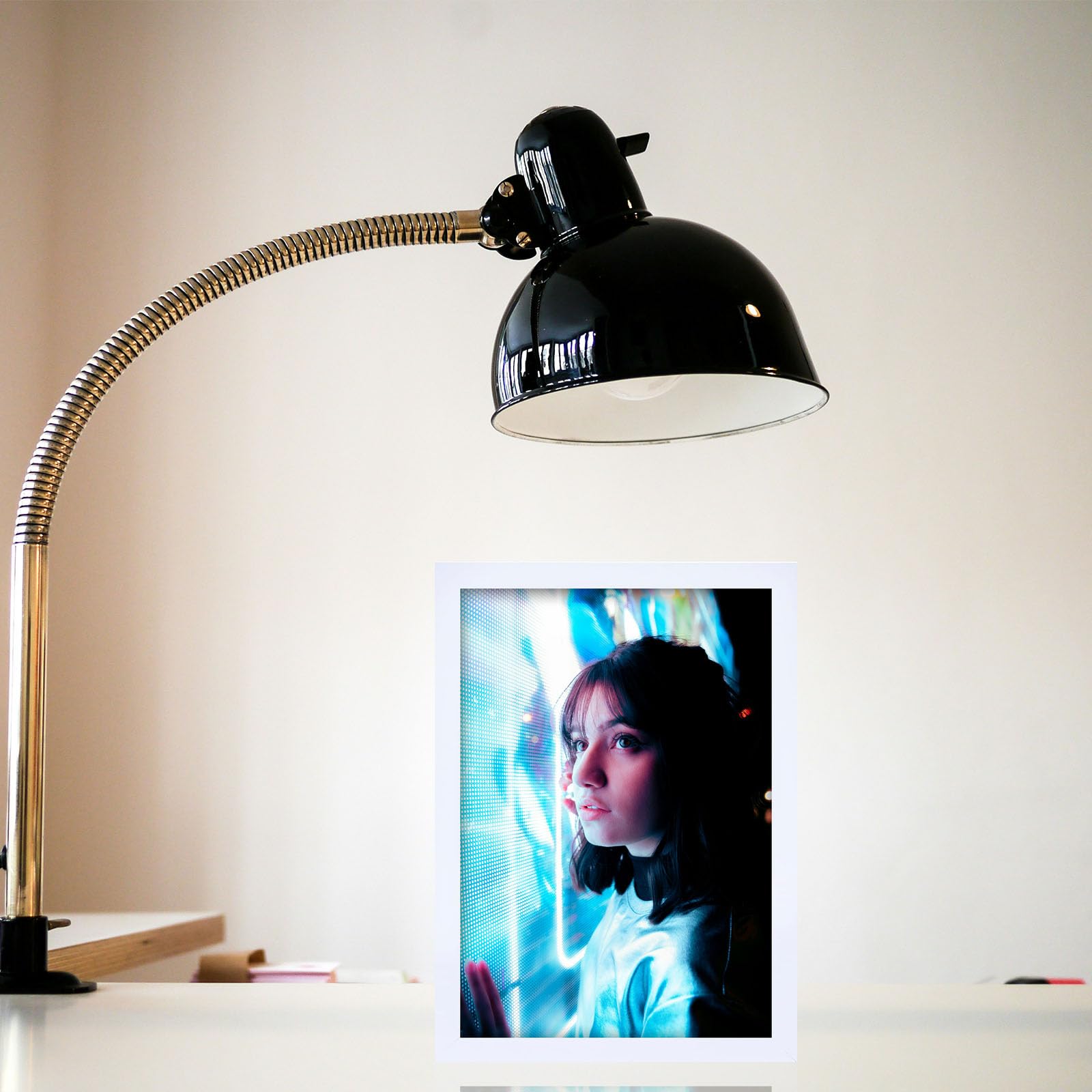 THCASITO Picture Frames 8x12 White Photo Frames without Mat for Wall and Tabletop Decor, Set of 2